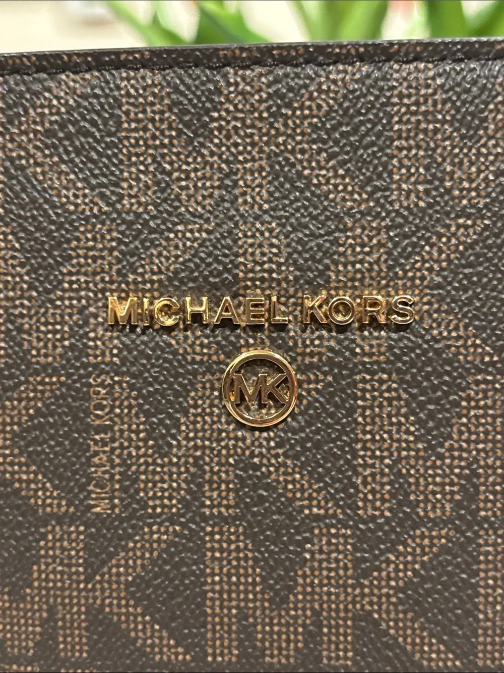 Michael Kors Monogram Tote Bag